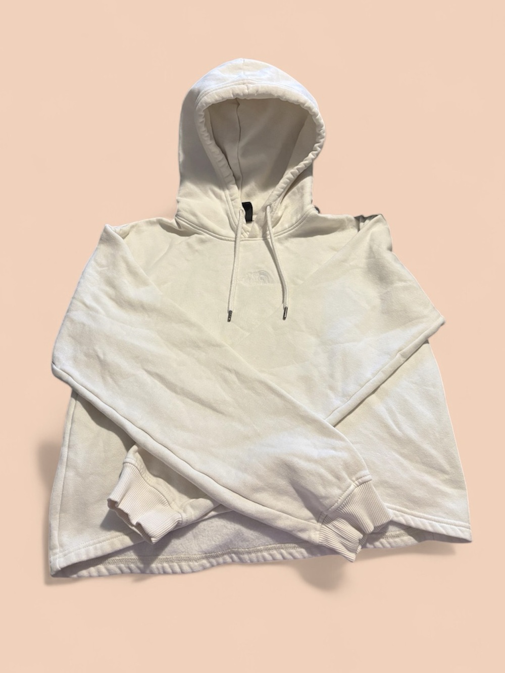 The North Face White Hoodie Sweater